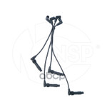 Провода высоковольтные VW Bora,Caddy II,Golf IV,Polo / SKODA Octavia I (к-кт, силикон) NSP арт. NSPRS73N12