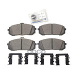 Комплект тормозных колодок с накладками (4шт) Hyundai-KIA арт. 58101L1A02