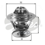 Термостат FORD FOCUS 1.8-2.0 98-04 / C-MAX 1.8 03-07 / MONDEO 1.8 98-00/07- Gates арт. TH12588G1
