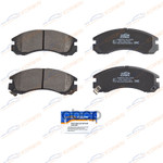 Колодки тормозные перед KORWIN арт. KWBP0342