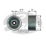 Ролик натяжителя Gates арт. T36742