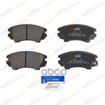 Колодки тормозные перед. Opel Astra H Classic 09-/Astra J 09-/Insignia 08-/Saab KORWIN арт. KWBP0379