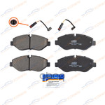 Колодки тормозные перед. Mercedes Sprinter (906) 06-/W639/VW Crafter с д. износа KORWIN арт. KWBP0311