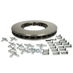 Диск тормозной передний (с монтажным комплектом) 432x45 DAF CF65/75/85,LF55,XF95 KNORR BREMSE арт. K034249K50