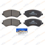 Колодки тормозные перед KORWIN арт. KWBP0114