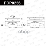 КОЛОДКИ ТОРМОЗНЫЕ ДИСКОВЫЕ (КОМПЛЕКТ) FAP арт. FDP0256