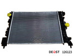 Радиатор CHEVROLET AVEO 1.6 11-/OPEL MOKKA 12- DEQST арт. 126123