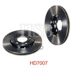 Диск тормозной передний AUDI  A3 96-, SEAT  CORDOBA 02-, IBIZA IV 02-, LEON 99-, HSB арт. HD7007