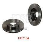 Диск тормозной передний KIA  PICANTO 04 HSB арт. HD7104