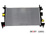 Радиатор основной Ford Focus III (2011-2019), Ford C-MAX (2010) DEQST арт. 126051