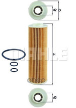 Фильтр масляный MERCEDES-BENZ: C-CLASS (S204/W204) C180CGi/C200/C200CGi/C250/CGi 07-14, E-CLASS (A207/C207/S212/W212) E200CGi/E250CGi 09-13, SLK (R172 Mahle/Knecht арт. OX1835D