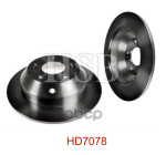 Диск тормозной задний HYUNDAI  SANTA FE II III 2 0CRDi 2 2CRDi 2 4 09    KIA  SO HSB арт. HD7078