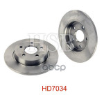 Диск тормозной задний FORD  FOCUS III 11 HSB арт. HD7034