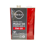 Моторное масло NISSAN STRONG SAVE X 0W-20, 4л (Япония) NISSAN арт. KLAP000204