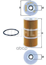 Фильтр масляный Mahle/Knecht арт. OX3891D