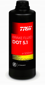Тормозная жидкость DOT5 500ml TRW арт. PFB550SE