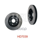 Диск тормозной передний TOYOTA  AURIS 06-, RAV 4 III 05 HSB арт. HD7039