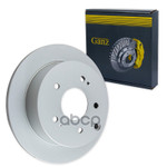 Диск тормозной задний с покрытием MITSUBISHI Galant 2003-&gt; mot.2,4L GANZ GIJ0621 GANZ арт. GIJ06210