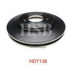 Диск тормозной HSB арт. HD7136