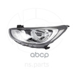 Фара левая HYUNDAI Solaris (-15) NSP арт. NSP02921014L000