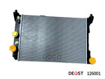 Радиатор MERCEDES C-CLASS W204 1.8-3.5G/2.0D/2.2D 07- / E-CLASS W212 2.0-3.5G 11- /GLK-CLASS 2.8⁄3.5 DEQST арт. 126001