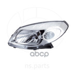 Фара левая RENAULT Sandero хром NSP арт. NSP078200733878