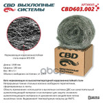 Нержавеющая высокотемпературная лента. CBD арт. CBD603002