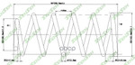 ПРУЖИНА ПОДВЕСКИ ПЕРЕДНЕЙ CHEVROLET AVEO/DAEWOO KALOS 1.2⁄1.4 02&gt; Sensen арт. SCP10164