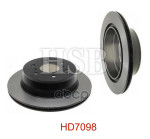Диск тормозной задний HSB арт. HD7098