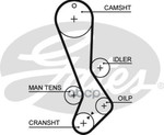 TIMING BELT Gates арт. 5282XS
