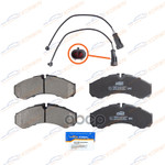 Колодки тормозные перед./зад. Iveco Daily II-V (90-14)/Iveco Daily VI 14- с датч KORWIN арт. KWBP0231