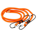 Резинка для крепления груза 8мм x 60см с металлическими крючками 2шт ARNEZI арт. A0901005