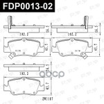 FAP Колодки тормозные дисковые FAP арт. FDP001302