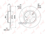 Диск тормозной передний (259x12) RENAULT Logan I-II 1.2-1.6 04&gt; / Sandero I-II 1.2-1.6 08&gt; LYNXauto арт. BN1123