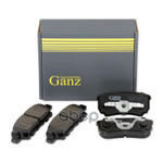 Колодки тормозные задние дисковые к-кт GANZ арт. GIJ07007