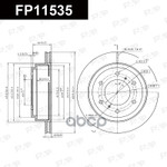 ТОРМОЗНОЙ ДИСК SILVER FAP арт. FP11535