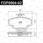 А/з_FAP Колодки тормозные дисковые FAP арт. FDP000402