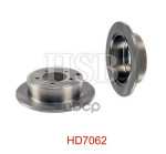 Диск тормозной задний MITSUBISHI: LANCER SPORTBACK 08 -  LANCER седан 03 -  LANCER седан 08 - HSB арт. HD7062