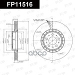 А/з_Тормозной диск FAP арт. FP11516