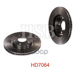 Диск тормозной передний TOYOTA AURIS 1.4⁄1.6 VVTI 07 HSB арт. HD7064
