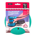 Круг абразивный (шлифовальный) d=150 мм P80 с 6 от ARNEZI арт. R8010147