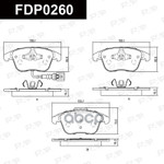 КОЛОДКИ ТОРМОЗНЫЕ ДИСКОВЫЕ (КОМПЛЕКТ) FAP арт. FDP0260