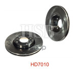 Диск тормозной передний LADA LARGUS, LADA VESTA, NISSAN  MICRA 03-, MICRA C+C 05 HSB арт. HD7010