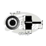 Ролик натяжителя приводного ремня d=75 i=12(M12 bolt) w=33 mm Входит в состав: K038PK1938HD MERCEDES Gates арт. T36291