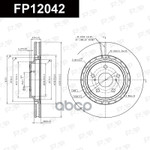 ДИСК ТОРМОЗНОЙ FAP арт. FP12042