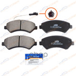 Колодки тормозные перед. Citroen Jumper 06-/Fiat Ducato (250)/Peugeot Boxer 06 KORWIN арт. KWBP0101