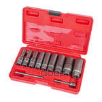 Набор головок (экстракторов) для поврежденных гаек и болтов 11 пр., глубокие ARNEZI ARNEZI арт. R5304011