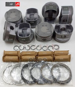 Поршень кольца комплект Porsche 4,5L M4800 на 1 цилиндр MOUSSON арт. SPRM4800STD