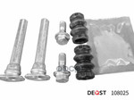 Комплект направляющих тормозного суппорта (направляющая O10 mm, суппорт TRW/Lucas/Girling). П DEQST арт. 108025