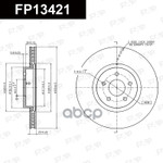 ДИСК ТОРМОЗНОЙ FAP арт. FP13421